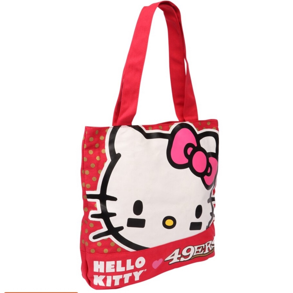 San Francisco 49ers Hello Kitty tote